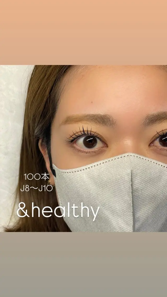 【&healthy】エク+パーマ60本の写真