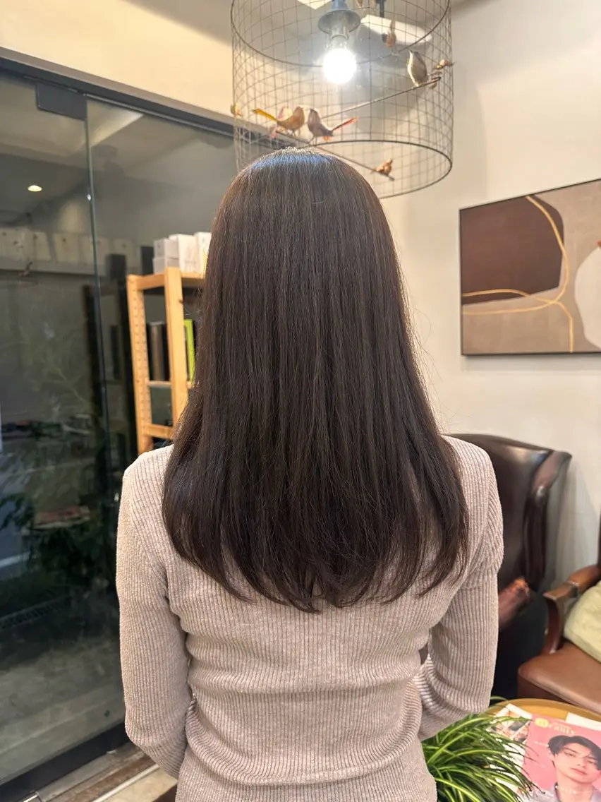 ロング カット トリートメント 村上 滉弥のヘアスタイル