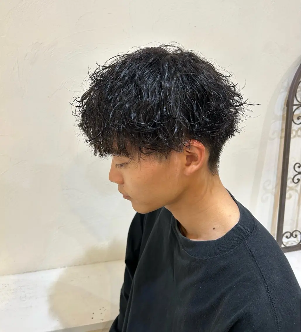 メンズ メンズパーマ 波巻きパーマ 【SET-UP】高橋 海輝のヘアスタイル