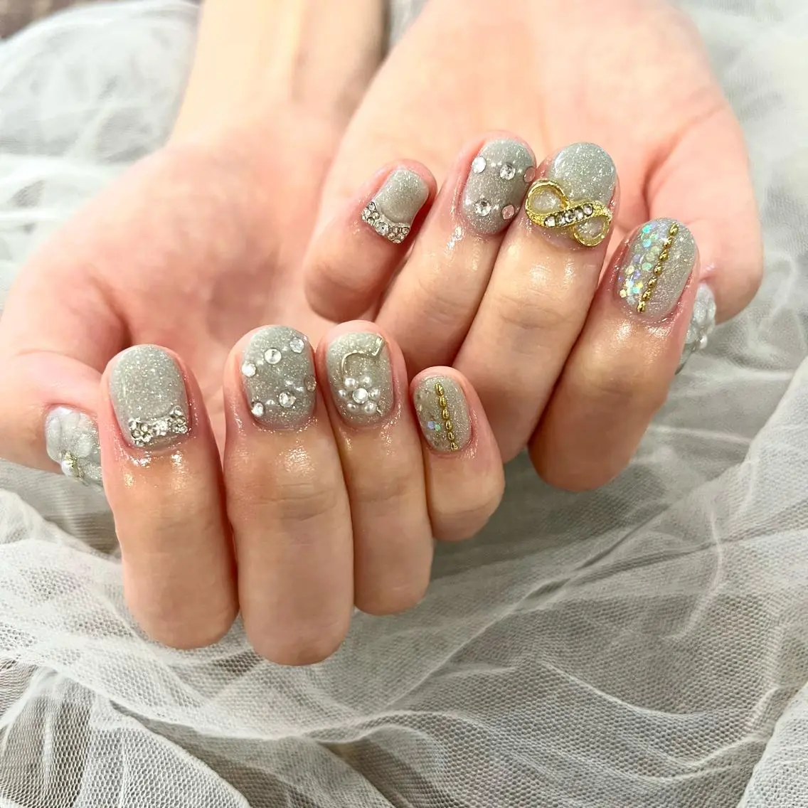 ネイル ハンドネイル Cleo伏見店🌿 Momokaのネイルデザイン