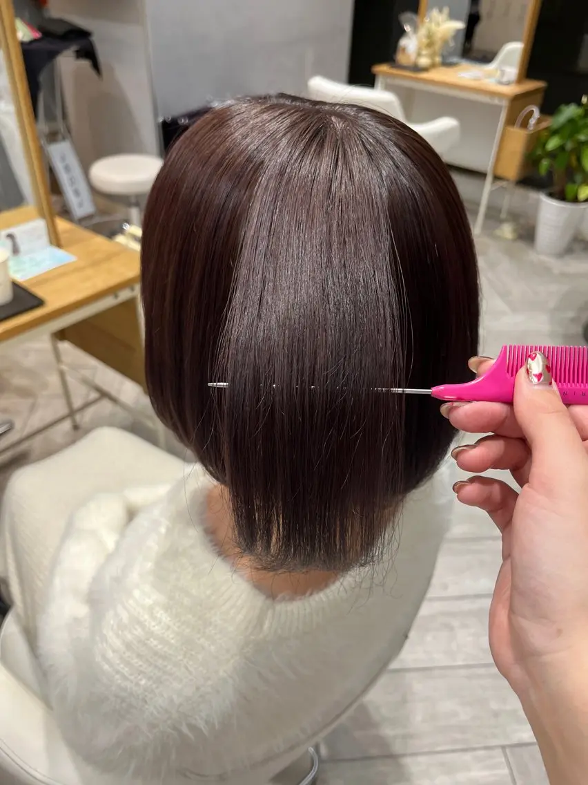 ミディアム カラー ラベンダーカラー AVANCE. chisatoのヘアスタイル