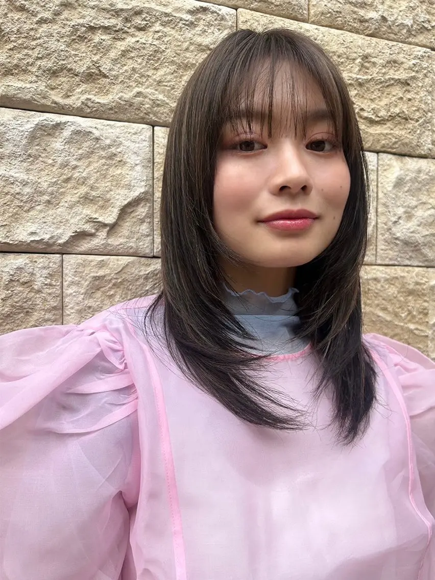 人気No.1 髪質改善×カラー　　コテ巻き仕上げ✨の写真