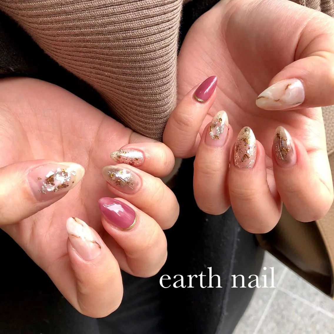 ネイル クリアネイル ニュアンスネイル ハンドネイル 🧁🥕 asukaのネイルデザイン