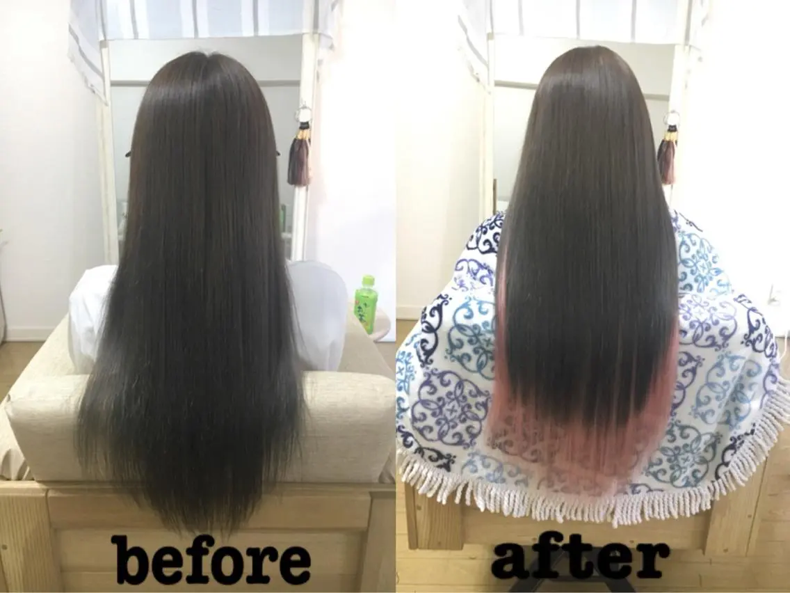 ロング KA BUのヘアスタイル