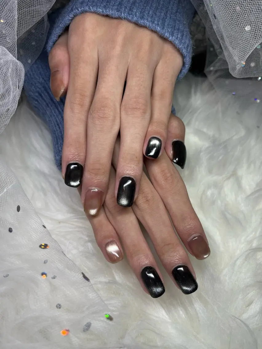 ネイル マグネットネイル ハンドネイル Miyakawa Ririkoのネイルデザイン