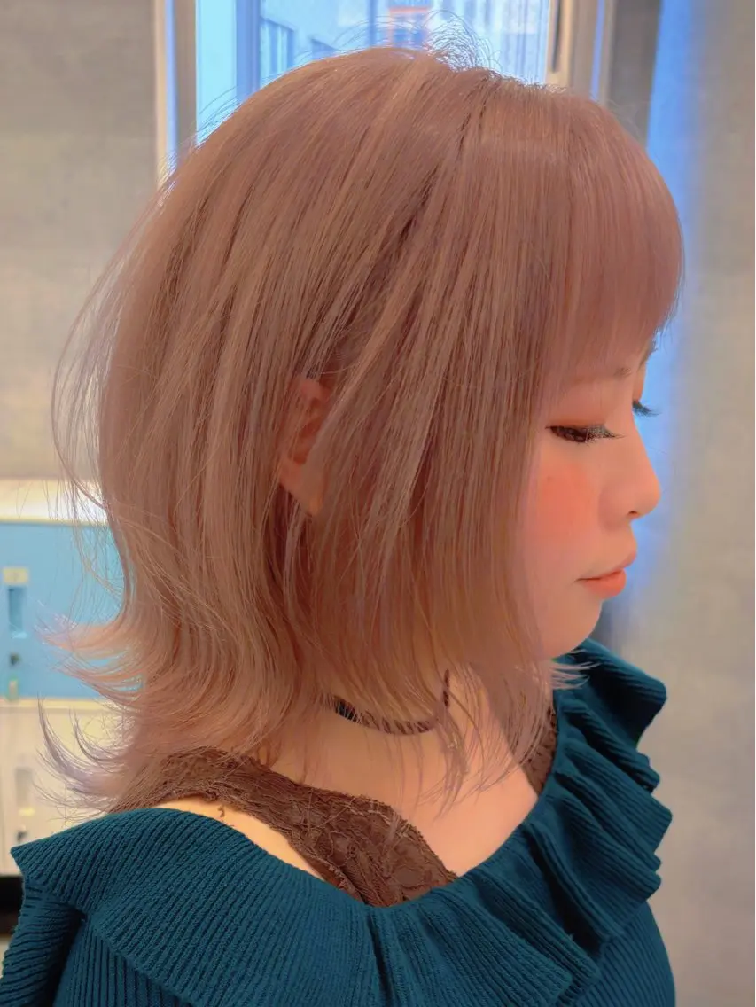 ショート ヘアカラー トリートメント 🫧ハイトーン ブリーチ✨RYUKIのヘアスタイル
