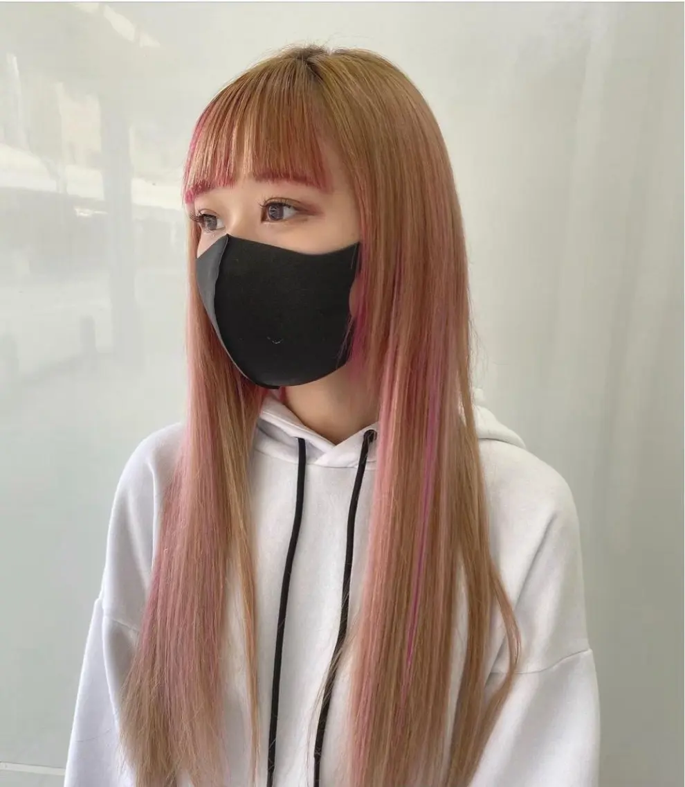 ロング カラー MOKA🌼淵野辺 カラーモデル募集のヘアスタイル
