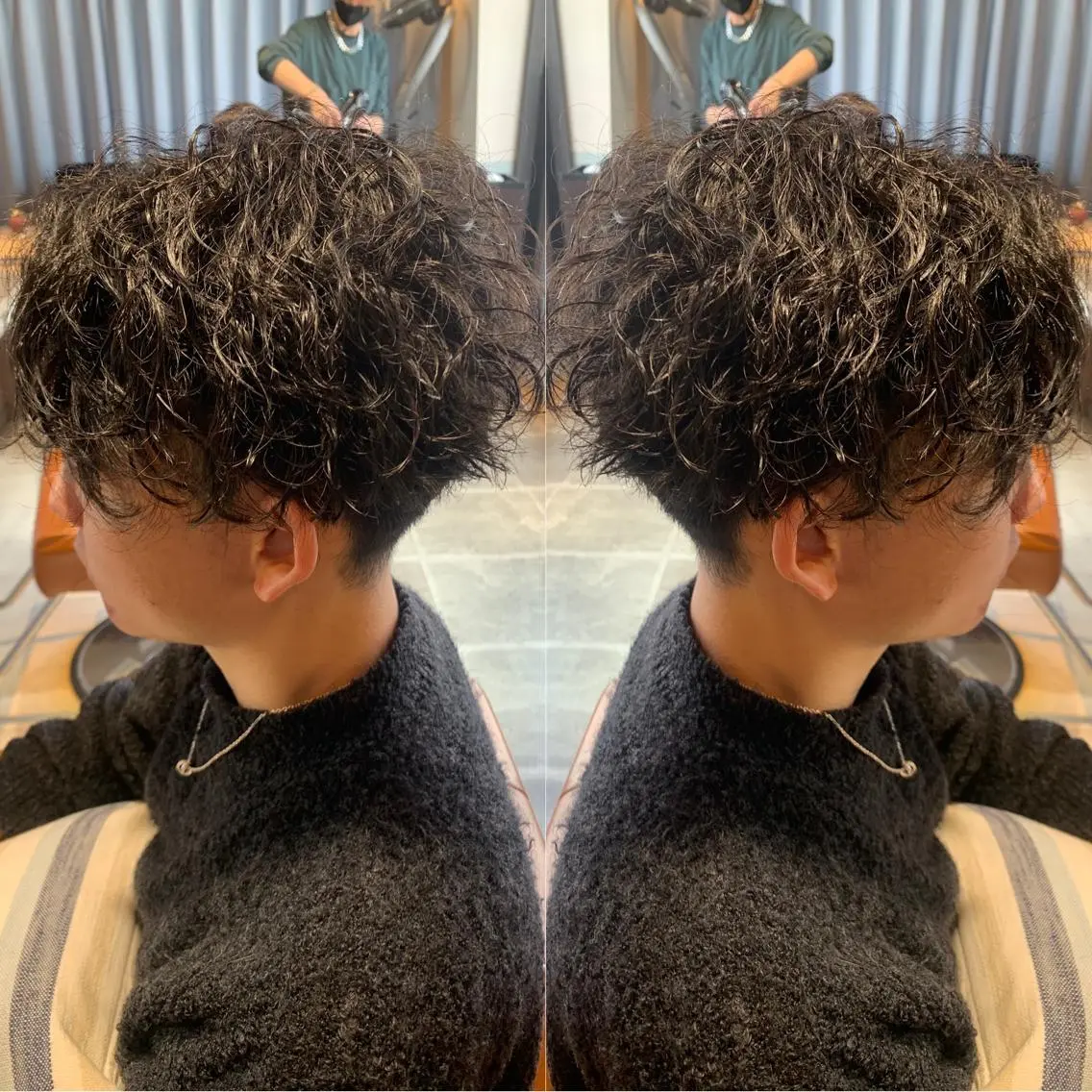 ショート パーマ 韓国🇰🇷 ✂︎hair 内田愛のヘアスタイル