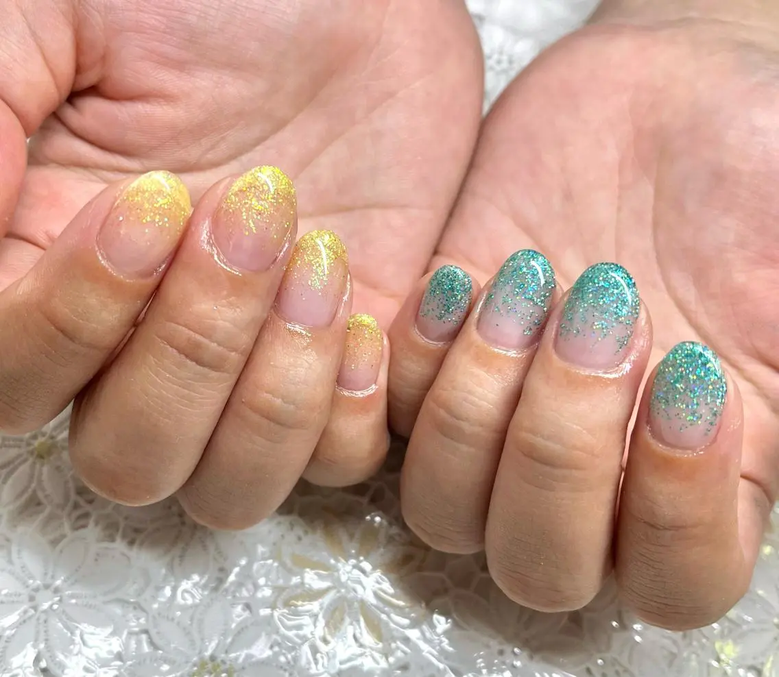 ネイル ラメ(グリッター) ラメグラデーション nails' it...のネイルデザイン