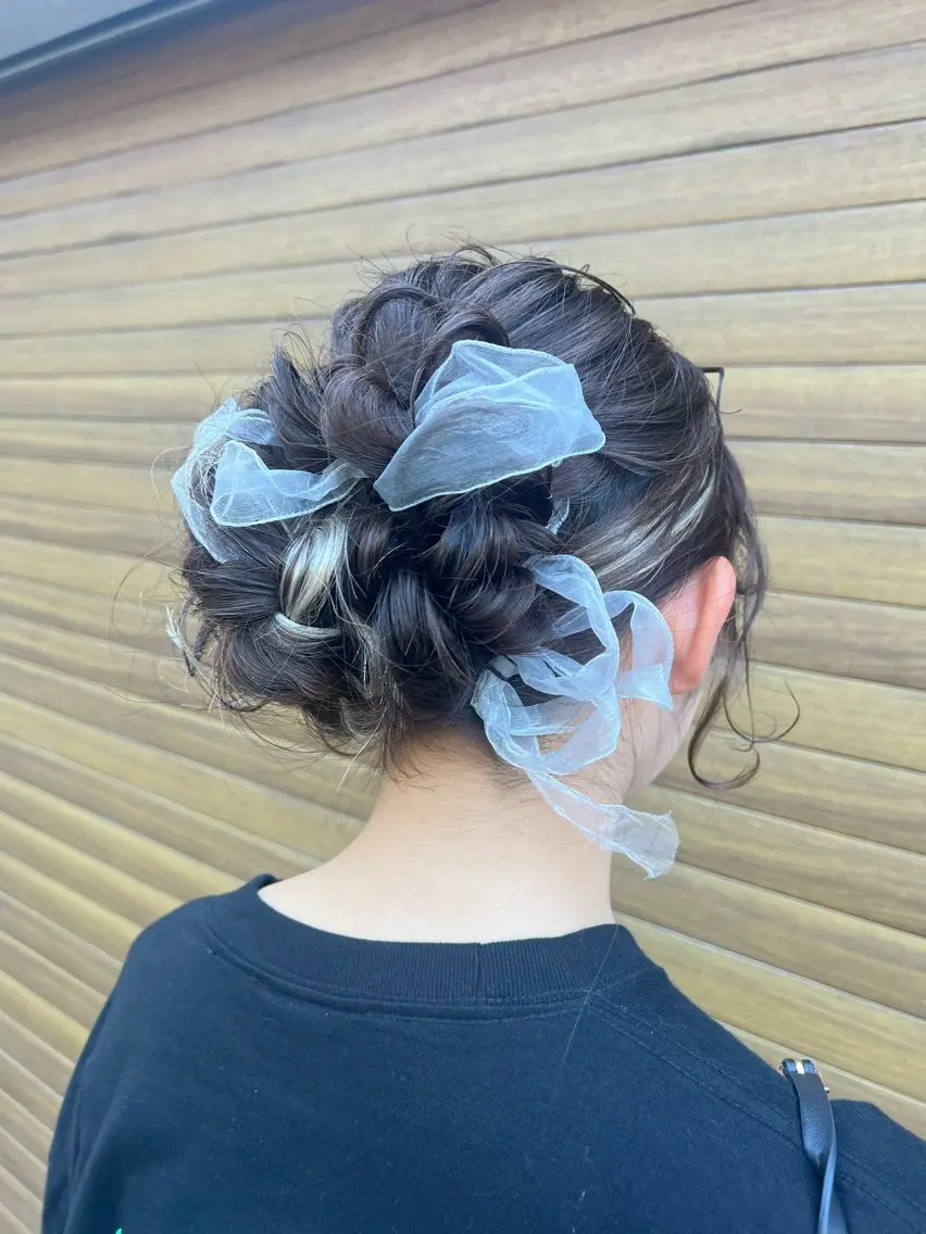ロング ヘアアレンジ mai /Lita中央橋のヘアスタイル