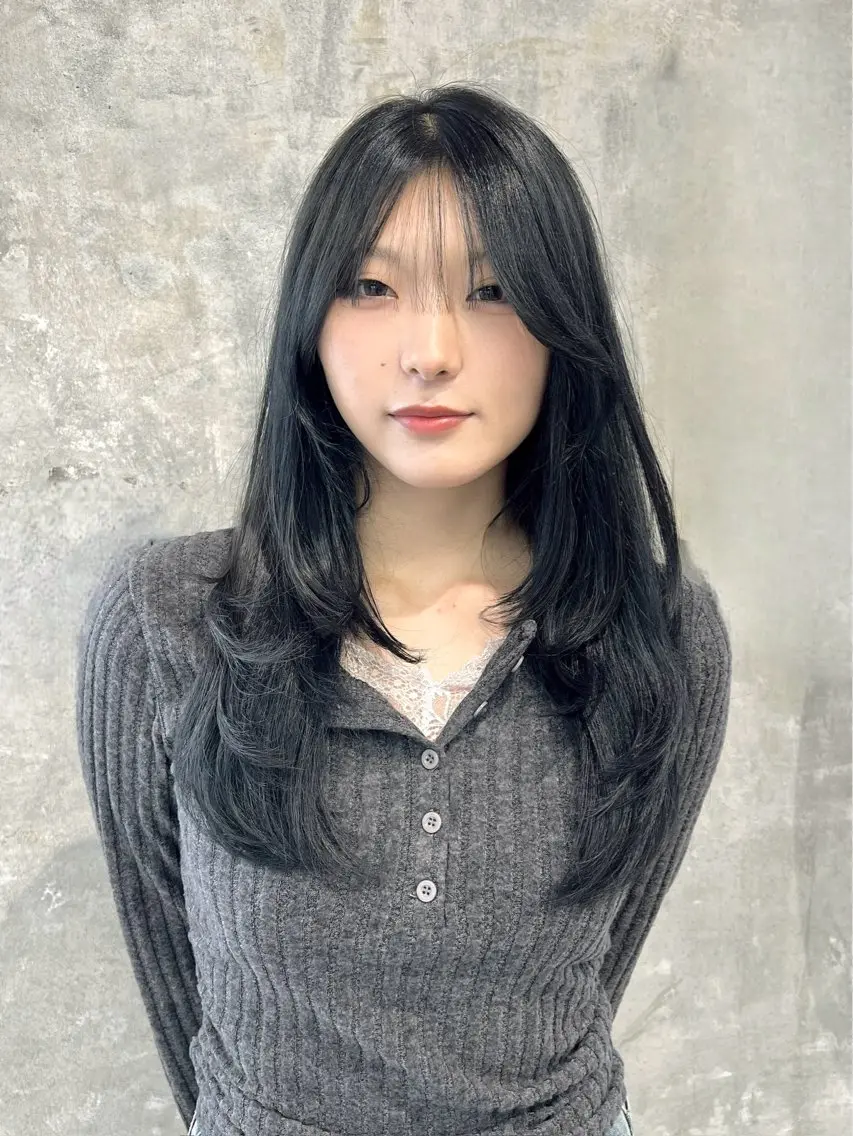 ロング カット ヘアカラー 🌞レイヤー×カラー 前川那津美🌞のヘアスタイル