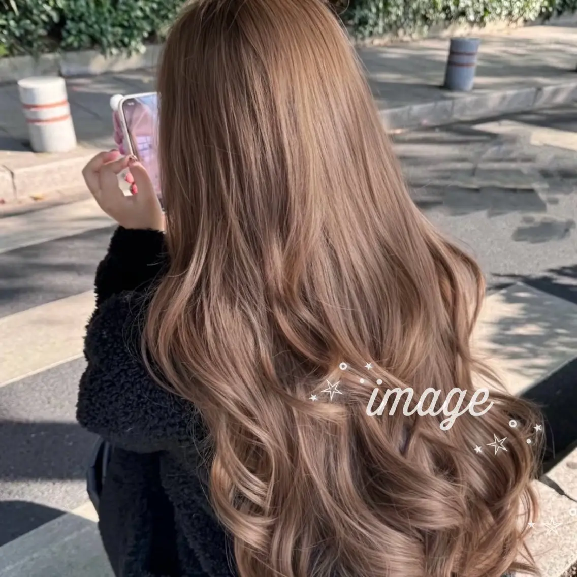 ワンカラー*̩̩̥トレンド似合わせカラー+Mトリートメント【さらさらコース🌱】の写真