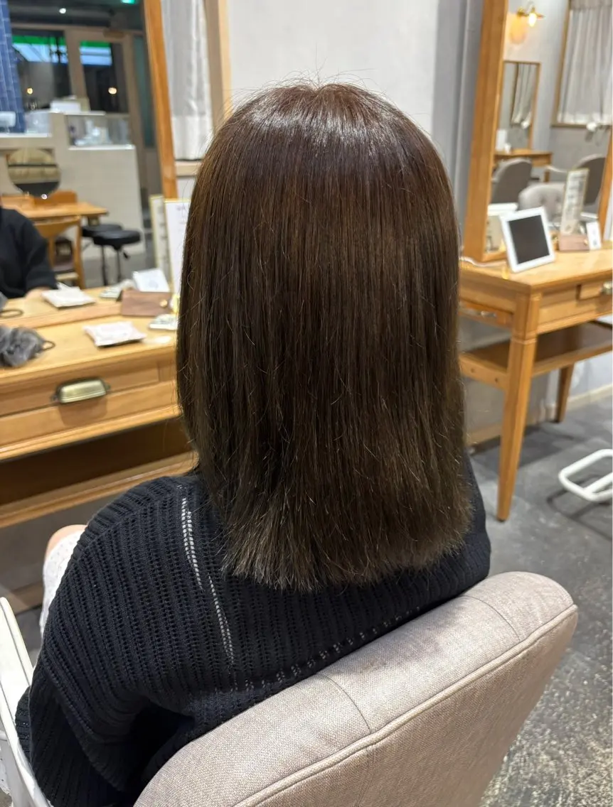 ミディアム カラー ヘアカラー LUNA💫/ CREA 新板橋店のヘアスタイル
