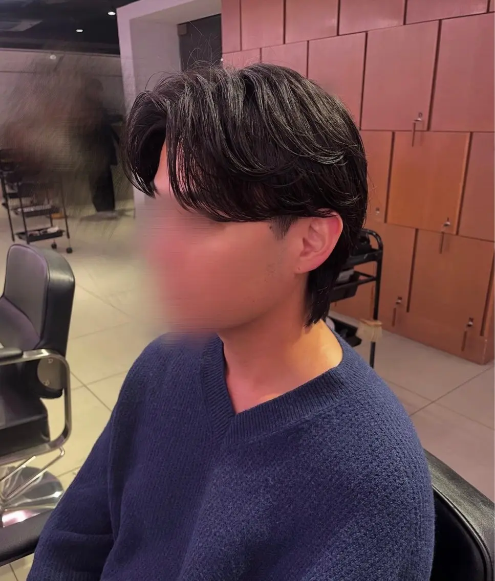 ミディアム よしかど こーしのヘアスタイル