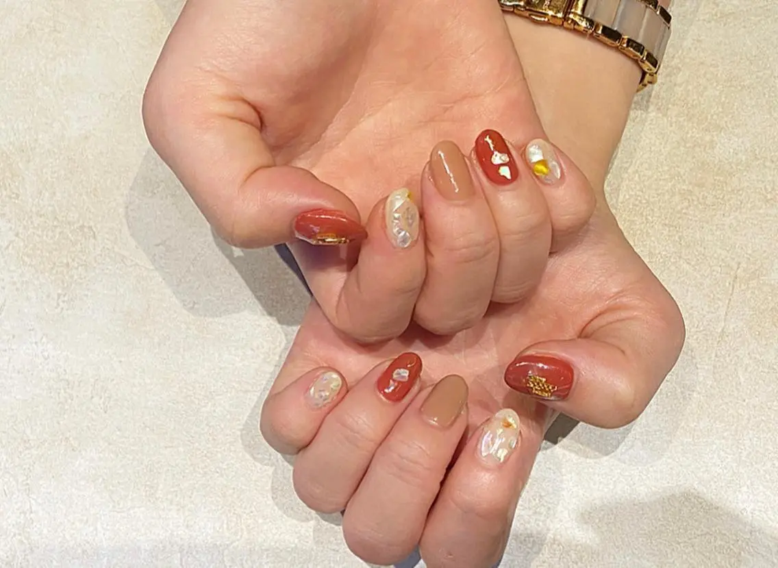 ネイル ハンドネイル 葛西 佑香のネイルデザイン