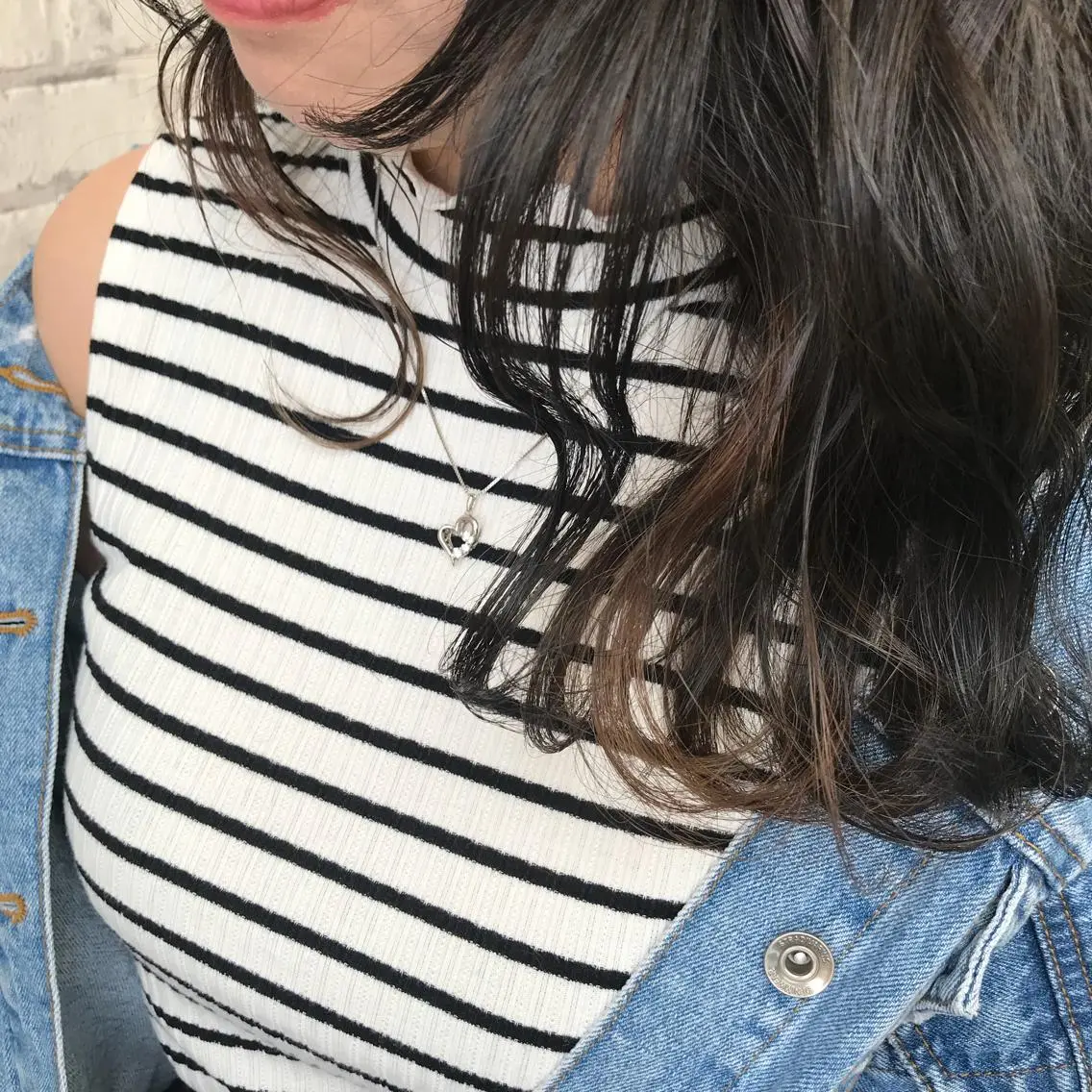 セミロング カラー ハイライトカラー ハイライト カット ヘアカラー Oopsレイヤー 加藤澄都のヘアスタイル