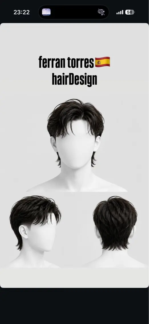 メンズ パーマ 本田 有里のヘアスタイル