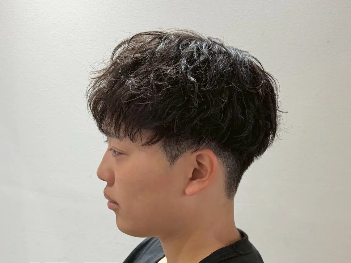 ショート パーマ メンズ 朝ラクパーマ 【SENA】のヘアスタイル