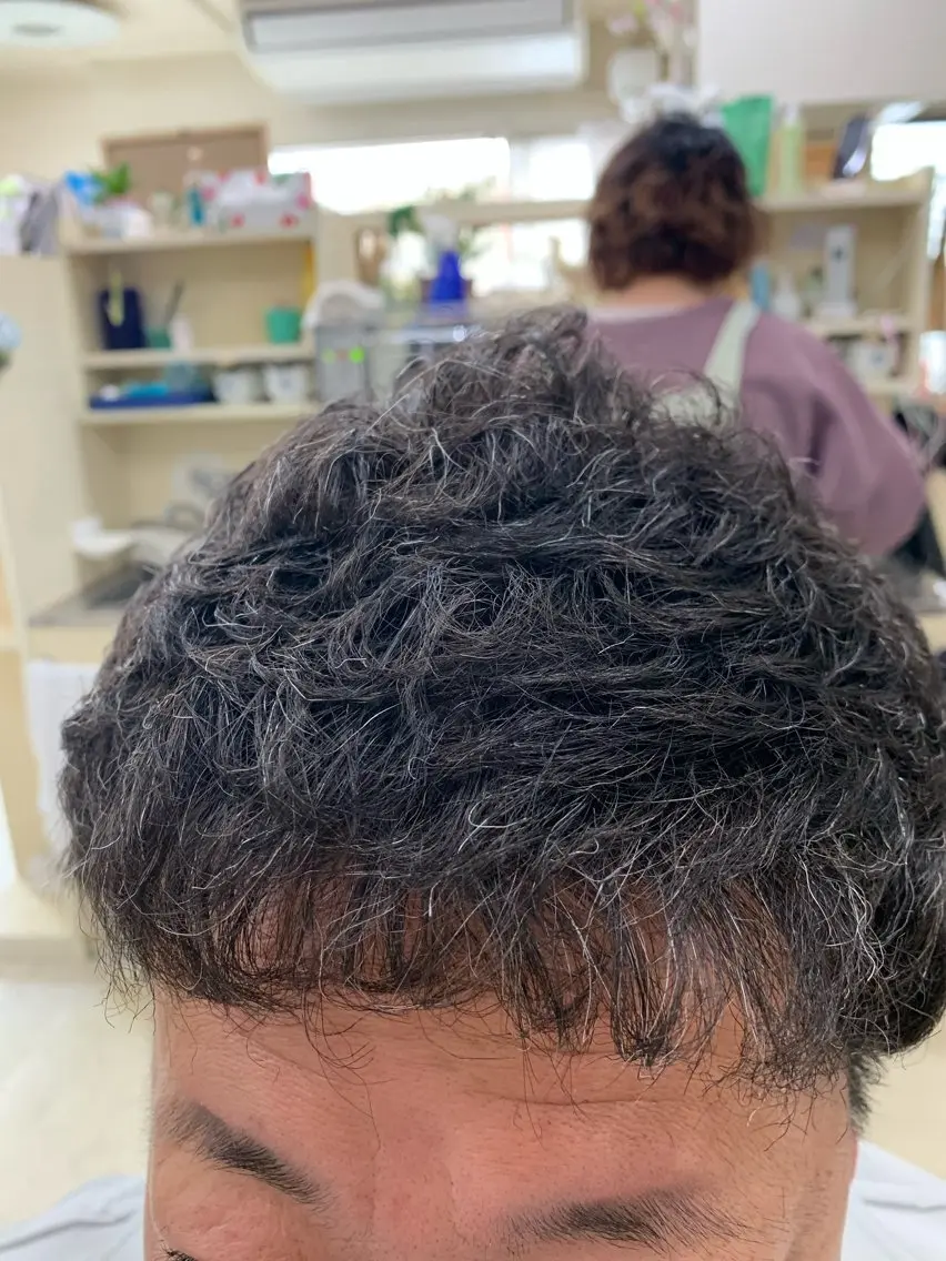 パーマ パーマ 竹内 秀美のヘアスタイル