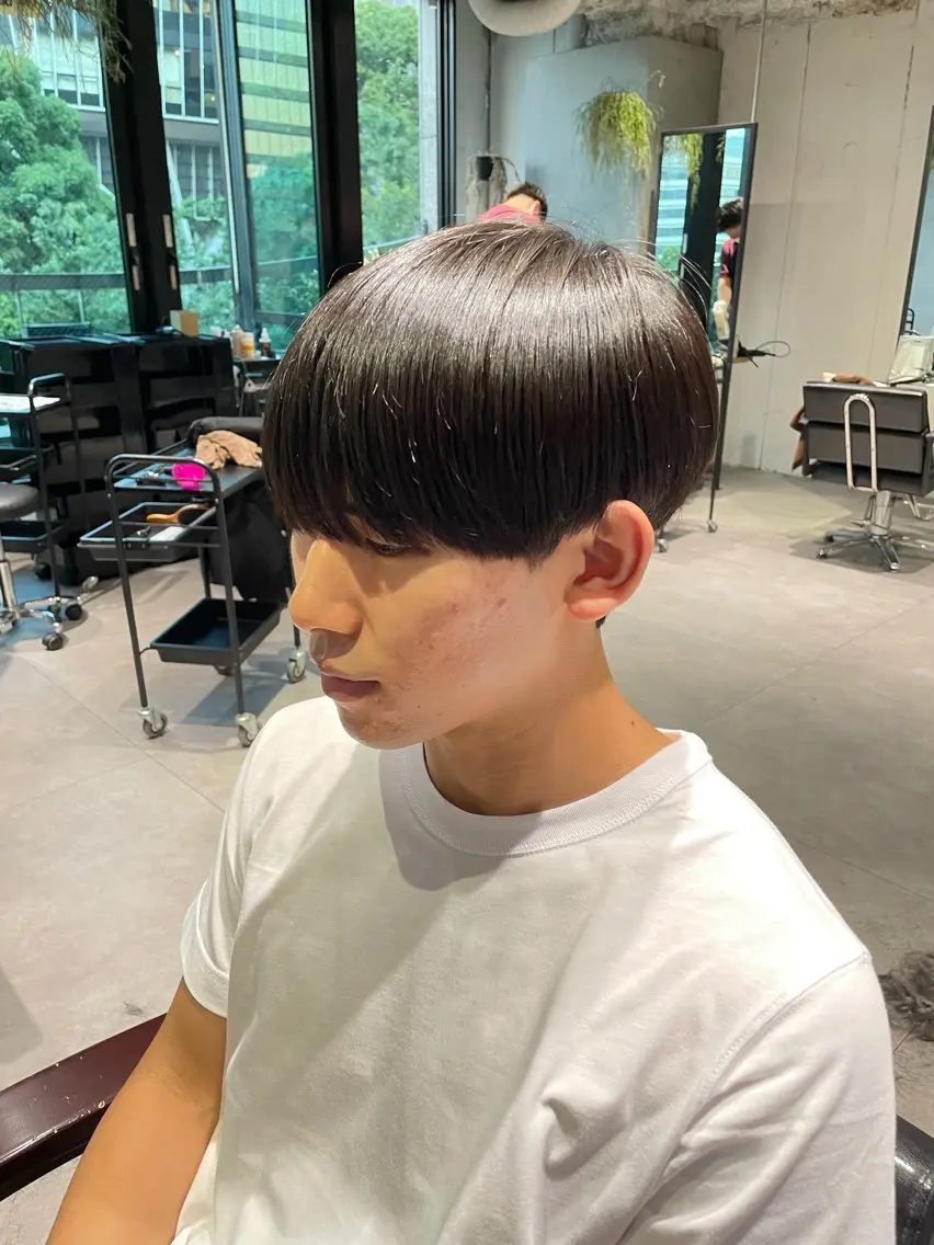 ショート メンズ カット 縮毛矯正 🔱メンズパーマ特化 🔱山下和輝のヘアスタイル