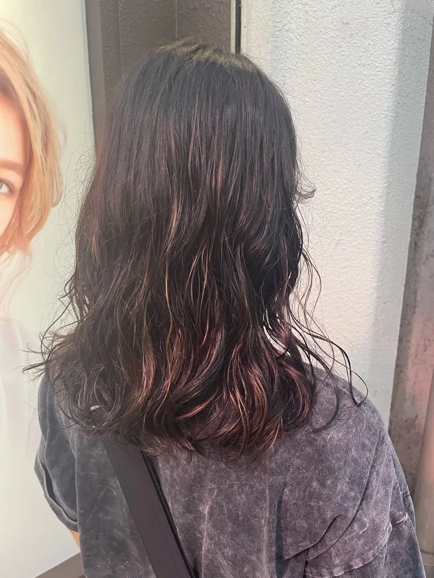 セミロング パーマ セミロングパーマ デジタルパーマ earth佐賀鳥栖店 RYUTOのヘアスタイル