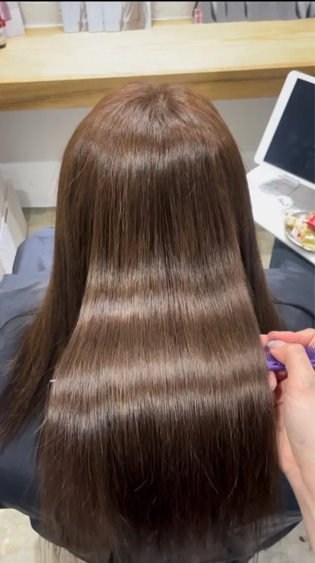 トリートメント miloc himekaのヘアスタイル