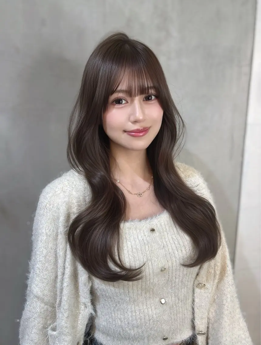 ロング ‎Lby home 🪽mikuのヘアスタイル