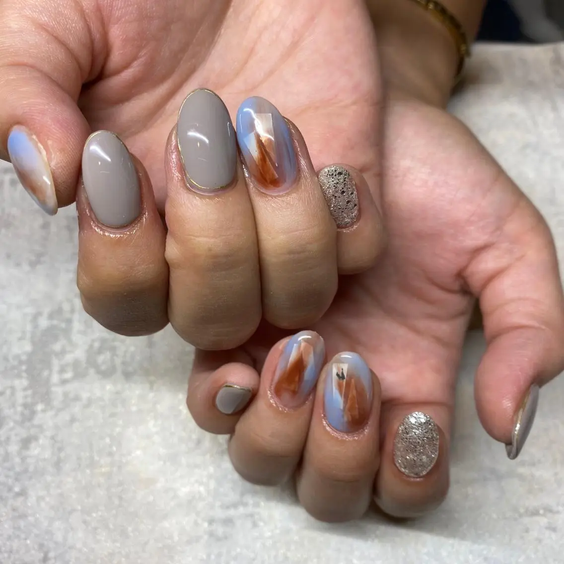 ネイル ハンドネイル 【うるちゅるnail 】🩰maiのネイルデザイン