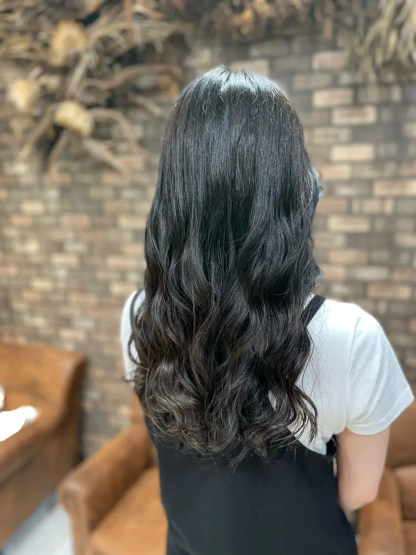 ロング カラー バレイヤージュ ブリーチ ケアブリーチ ダブルカラー イヤリングカラー ✨ハイトーン✨ダブル カラー✨シバサキのヘアスタイル