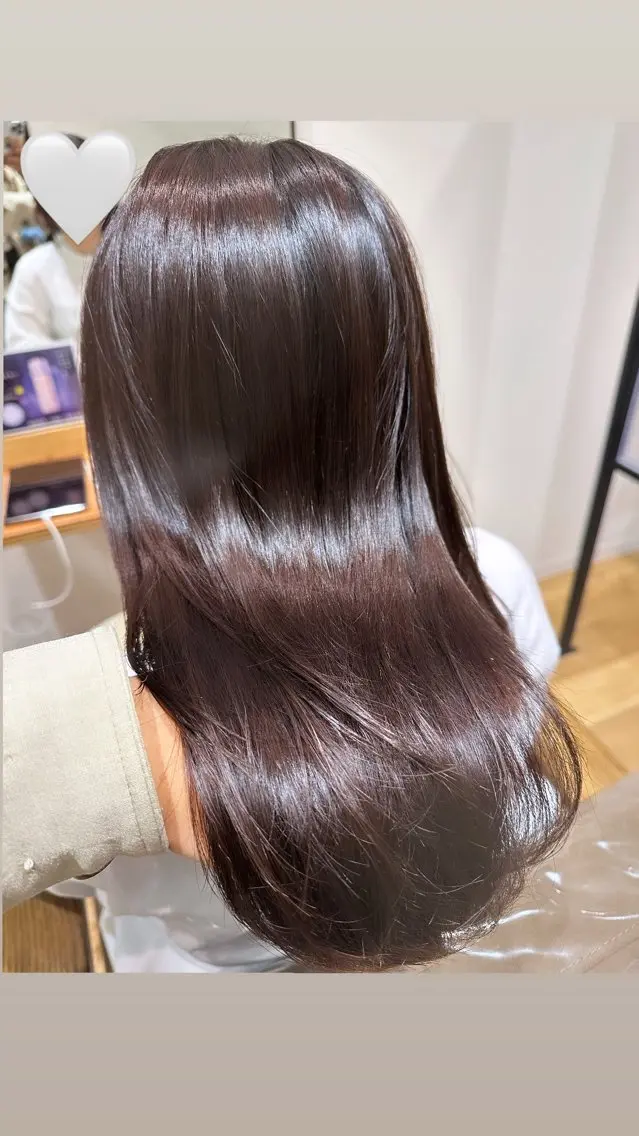 髪質改善メテオカラー ＋ 似合わせカットの写真