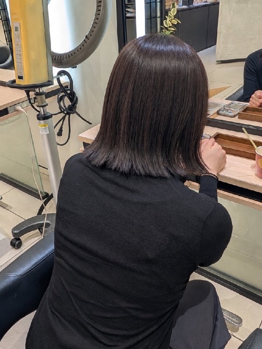 カラー ブリーチ 透明感カラー グレージュ ブリーチなしカラー ヘアカラー カラーモデル様募集中 🧸 るいのヘアスタイル
