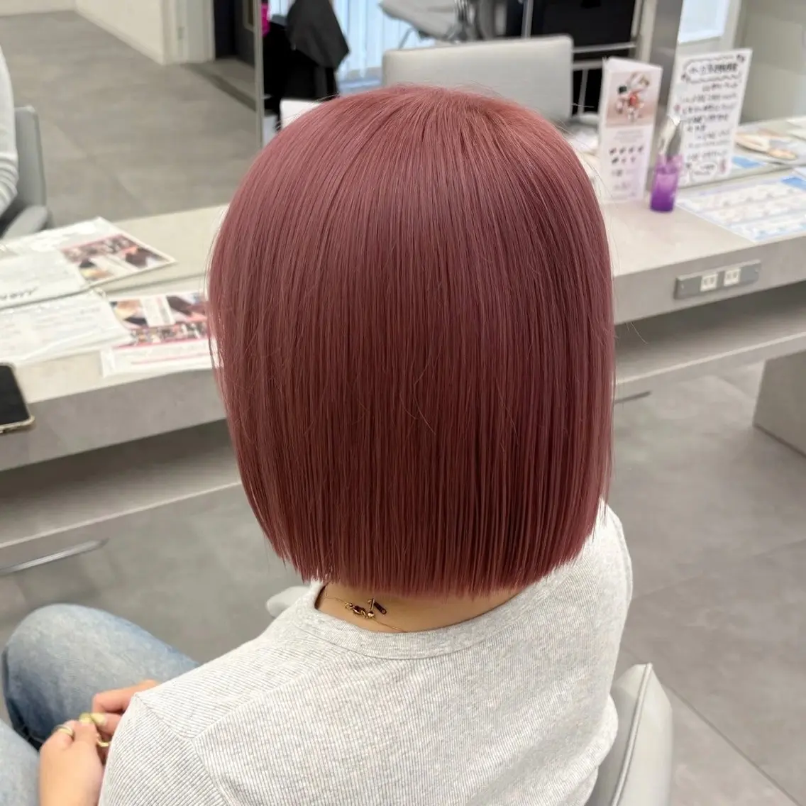 ショート カラー カット ヘアカラー 🍀透明感ナチュラル カラー🍀じゅんのヘアスタイル