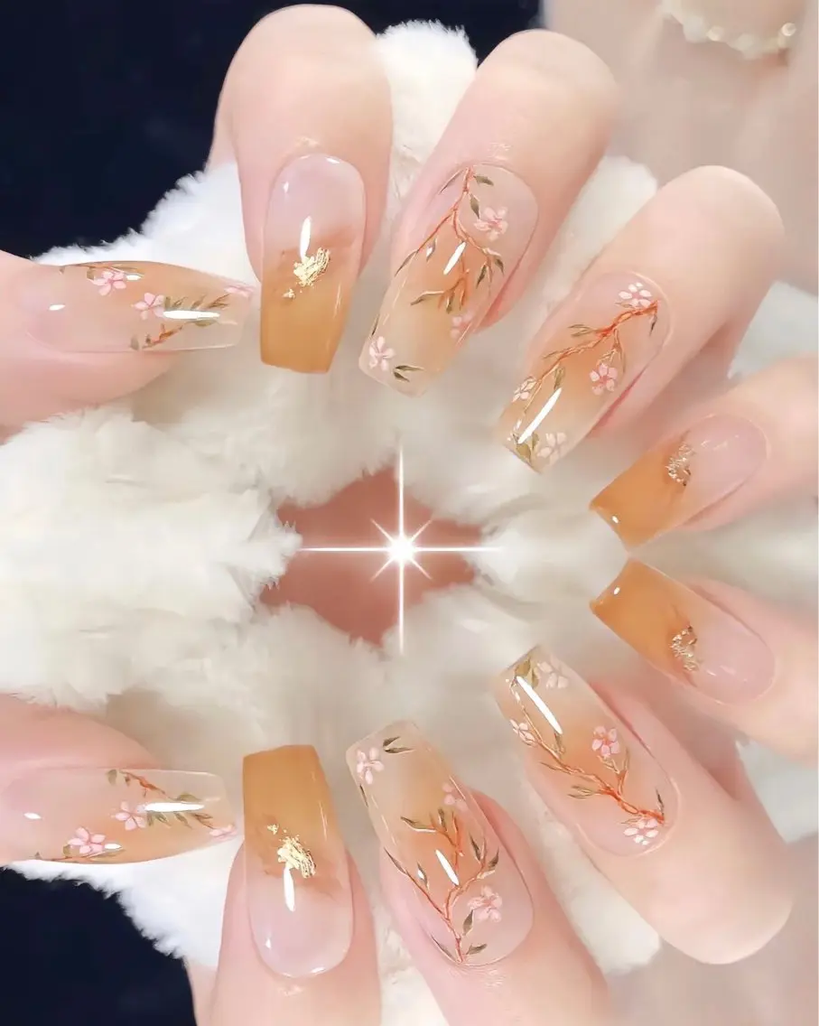 ネイル チークネイル 長さ出し フットネイル ジェルネイル 韓国ネイル ゆず- Nail Salonのネイルデザイン