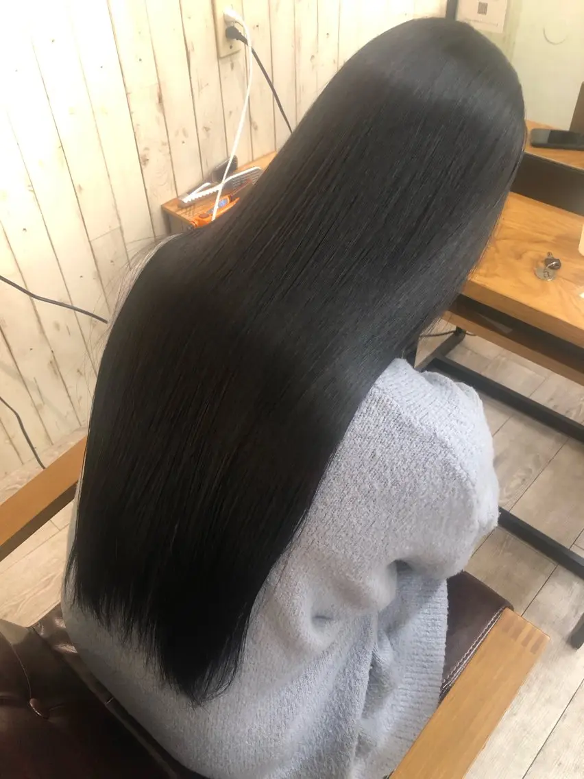 【人気NO.1‼️⠀】生コラーゲンカラー✨️➕4ステップトリートメント💟💟💟の写真
