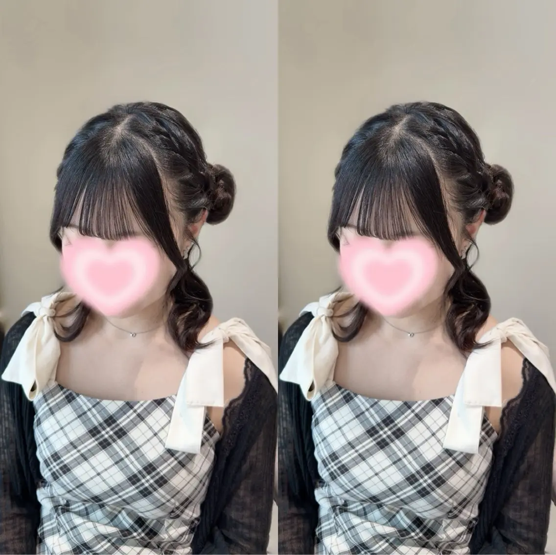 ミディアム ヘアセット wool TOKYO ありさのヘアスタイル