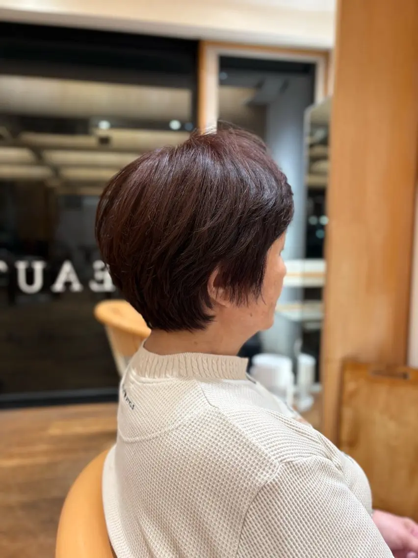 ショート アオキ サキ💫のヘアスタイル