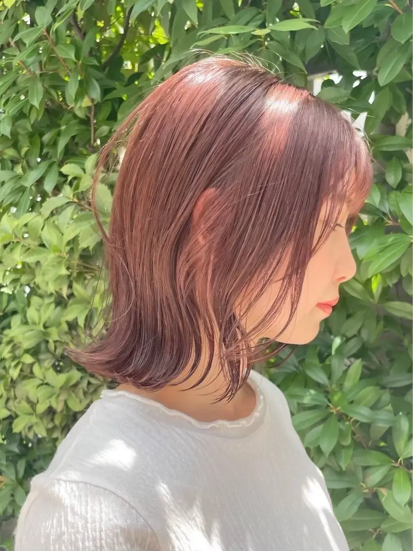 ミディアム カラー ヘアカラー トリートメント SiLO/ mahiroのヘアスタイル