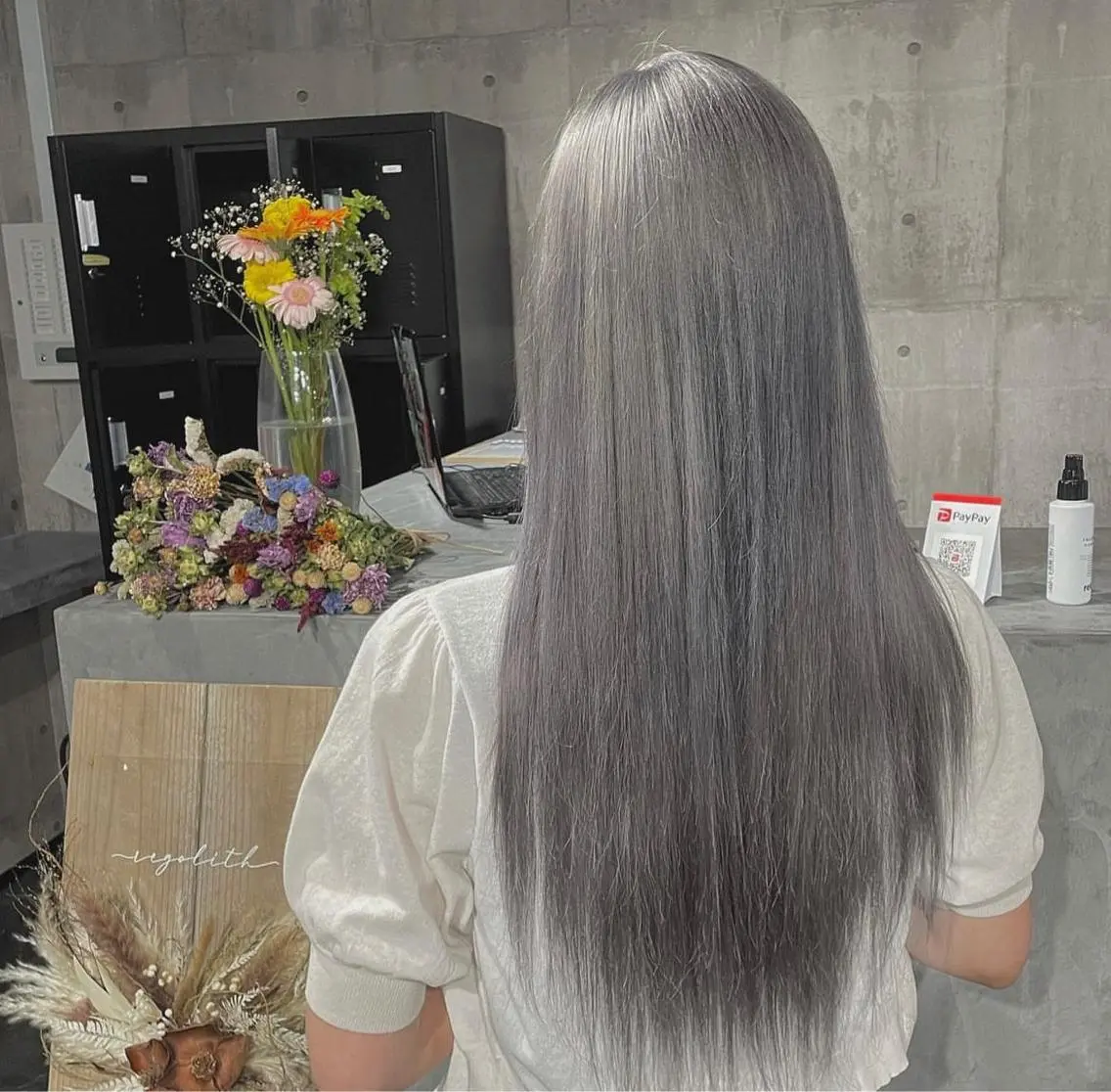 ロング カラー ダブルカラー 👾TAMURA MAAYA👾のヘアスタイル
