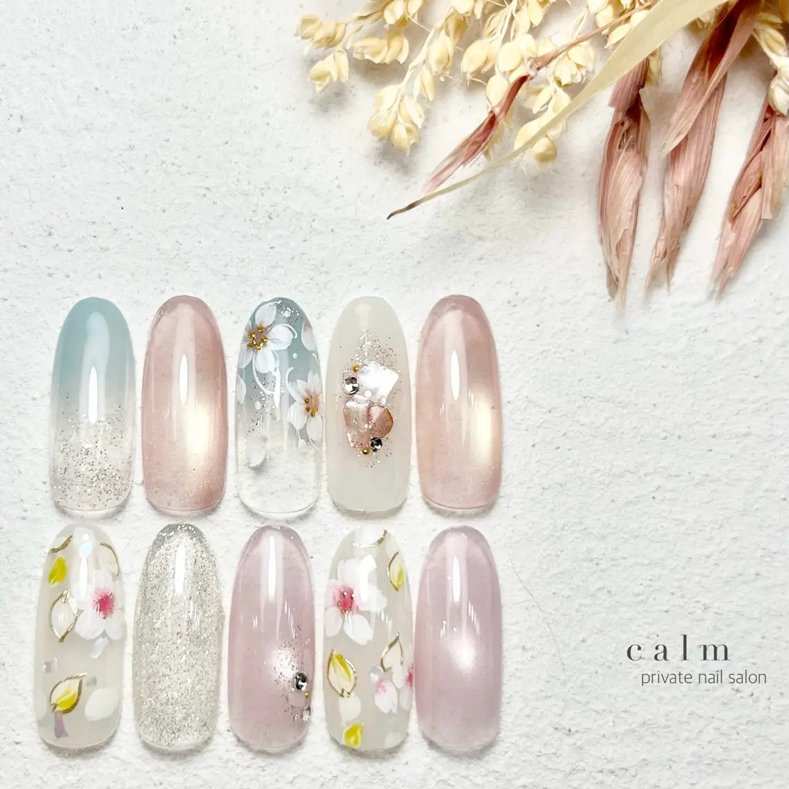 ネイル ハンドネイル calm 〔ｶｰﾑ〕のネイルデザイン
