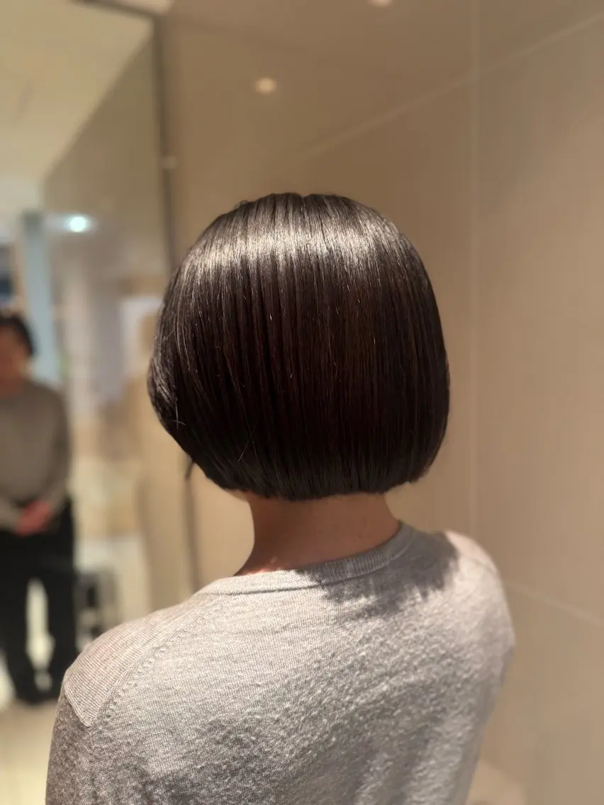 ショート 🌱艶髪ストレート✨ 🦖せりか🦖のヘアスタイル