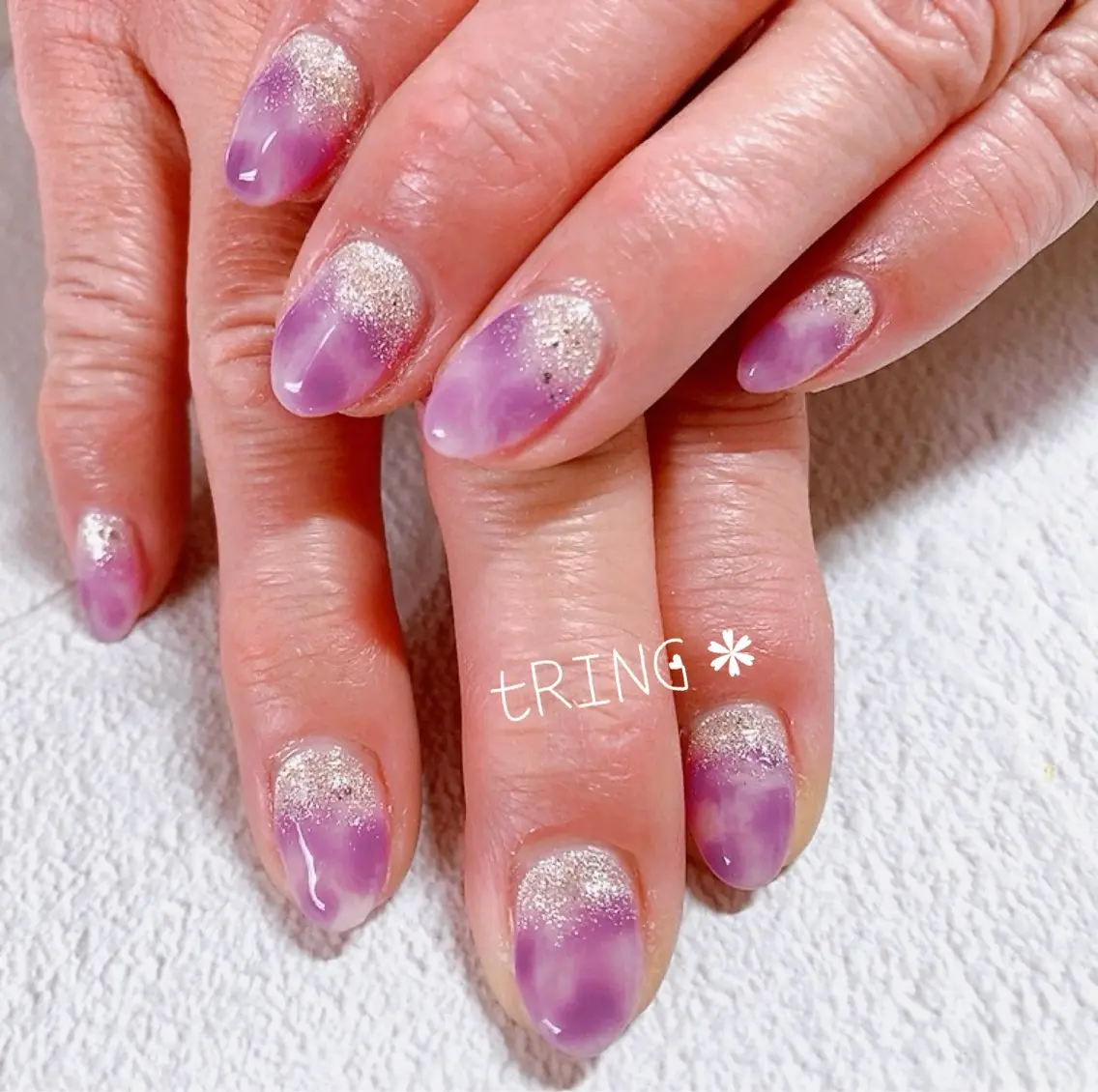 ネイル ハンドネイル tRING* しいの木台のネイルデザイン