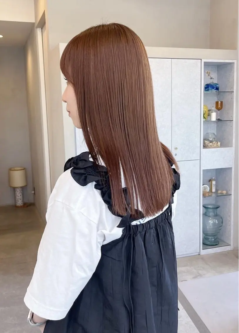 ブリーチなしダブルカラー＋バイカルテトリートメント🩰の写真