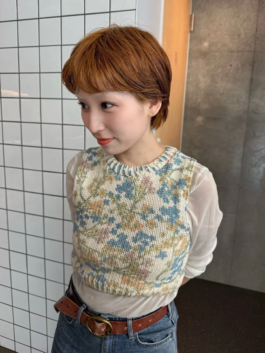 ショートカット＋ケアトリートメント✨🎀の写真
