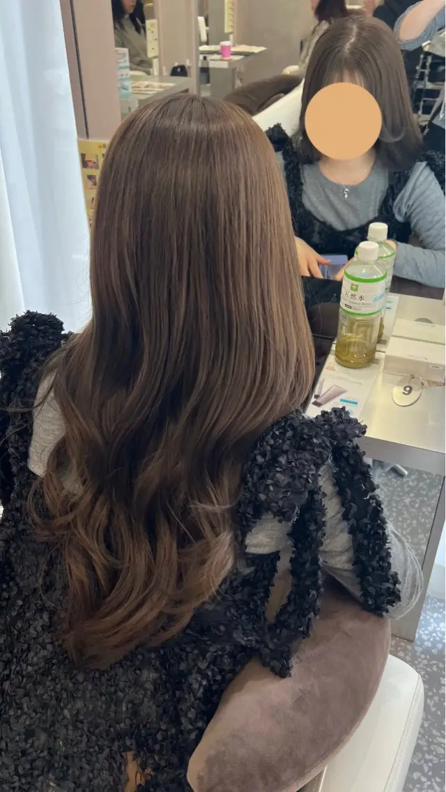 ロング カラー ベージュカラー レイヤーカット カット ヘアカラー Naru┆川西能勢口 ┆髪質改善サロンのヘアスタイル
