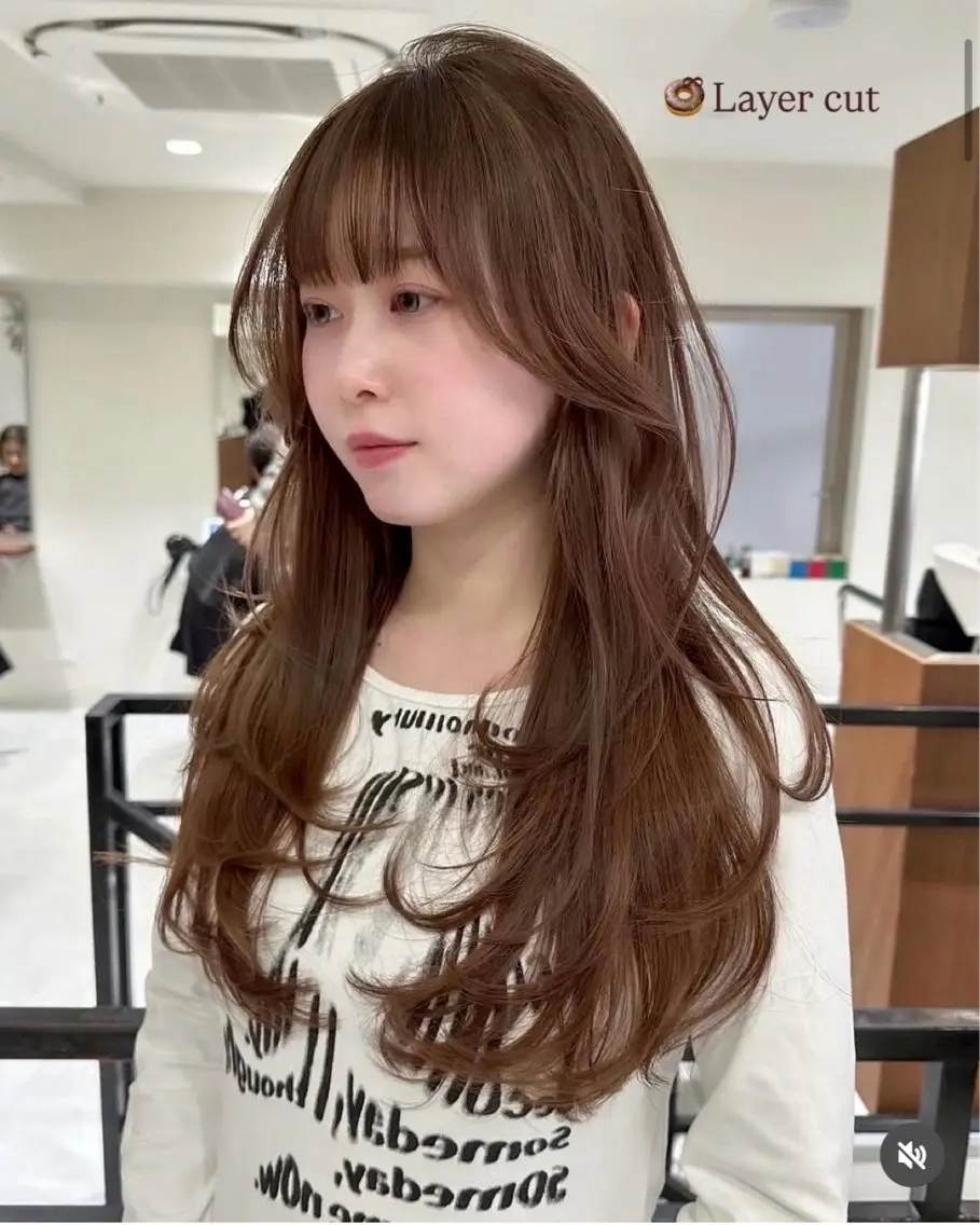ロング カラー 🎀 レイヤーカット カラー / 錦糸町のヘアスタイル