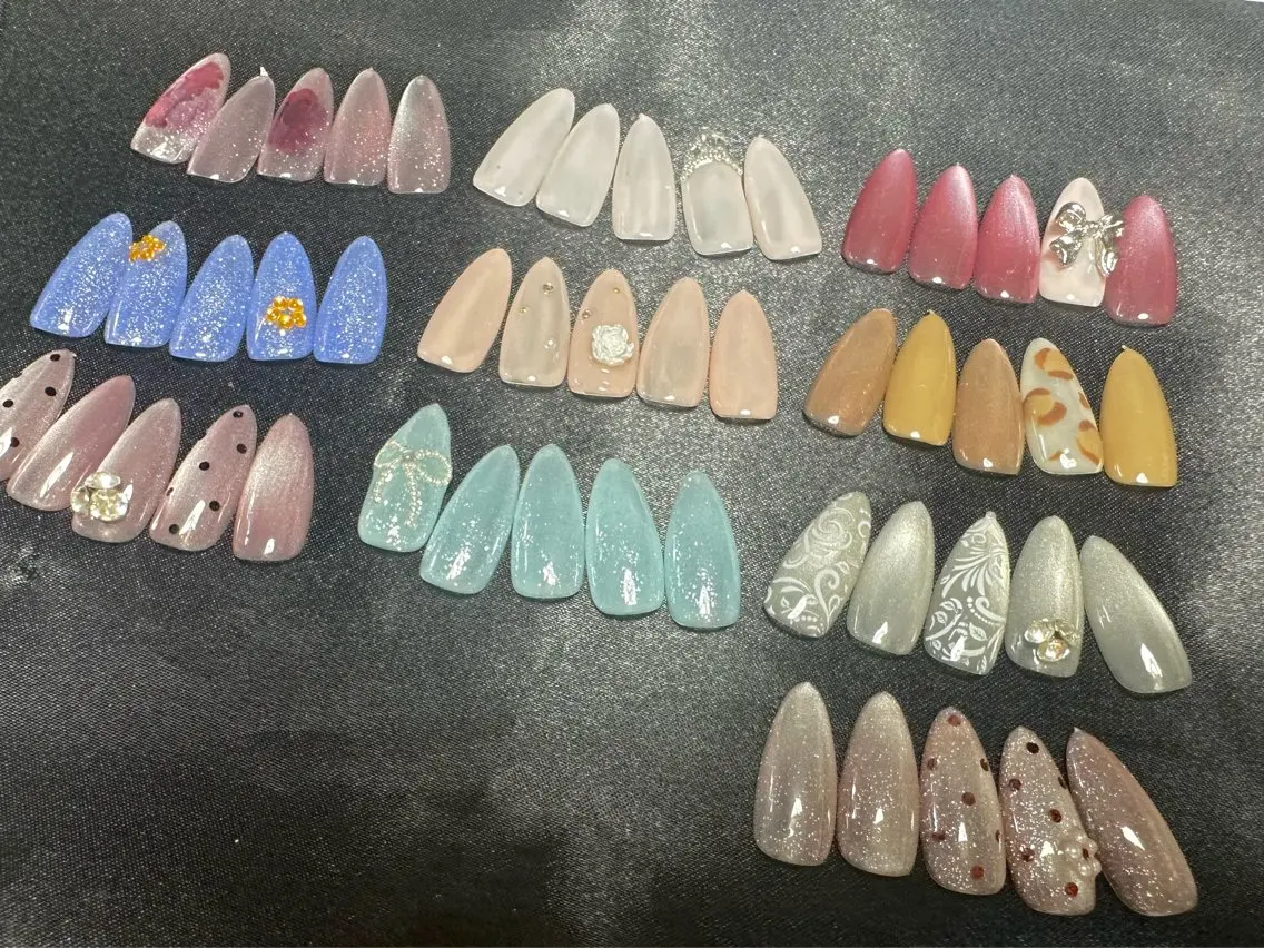 ネイル ハンドネイル Nail_ SkyBlue_Jのネイルデザイン