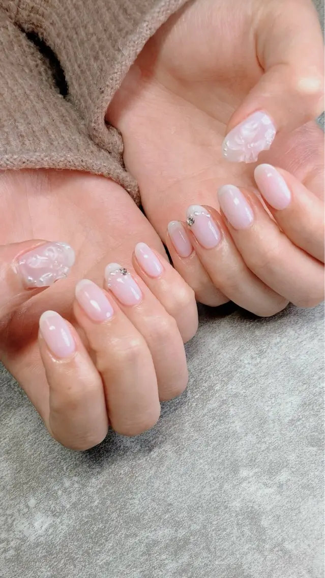 ネイル ハンドネイル ハンドケア shino🌟 痛ネイルのネイルデザイン