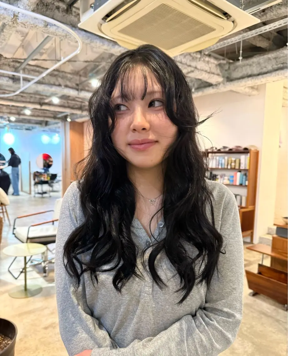 ロング カラー Miyu .のヘアスタイル