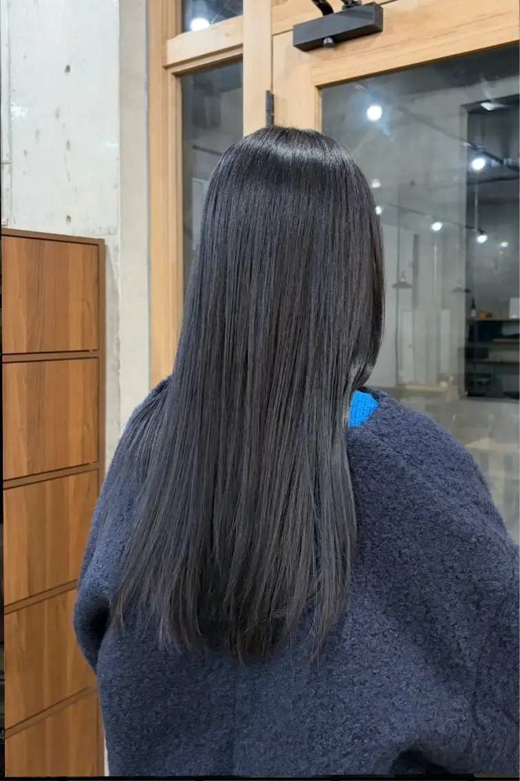 ロング 矢野 恵里佳のヘアスタイル