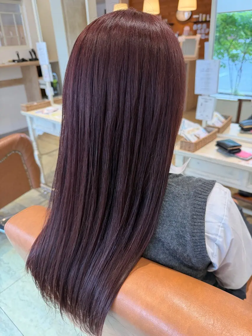 ロング ヘアカラー カラーモデル募集中✨ MIKUのヘアスタイル